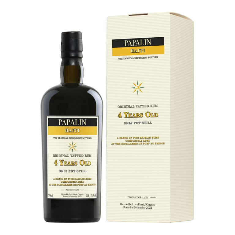 RUM PAPALIN HAITI 4 YEARS OLD - 70CL (1 pz)